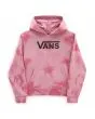 Sudadera con capucha Vans Cloud Wash rosa para niña de 8 a 14 años