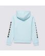 Sudadera con capucha Vans BFF Elevated Minds Azul celeste para niñas de 8 a 14 años posterior