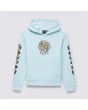 Sudadera con capucha Vans BFF Elevated Minds Azul celeste para niñas de 8 a 14 años