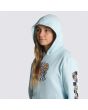 Niña con Hoodie Vans BFF Elevated Minds Azul celeste capucha