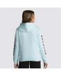 Niña con Sudadera de capucha Vans BFF Elevated Minds Azul celeste espalda