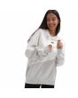 Mujer con sudadera de capucha Vans Blocked Off blanca