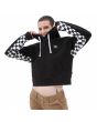 Mujer con sudadera sin cierre con capucha Vans Boom Boom Check Negra