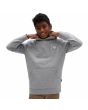 Niño con sudadera de capucha Vans By Print Box Back gris cuello