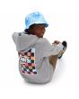 Niño con sudadera de capucha Vans By Print Box Back gris 