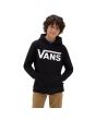 Niño con sudadera de capucha Vans Classic Kids negra 