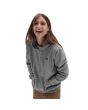 Mujer con Hoodie de corte masculino Vans FT Flying V gris