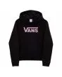 Sudadera con capucha Vans Girls Flying V Negra para niña de 8 a 14 años