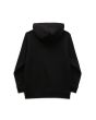 Sudadera de capucha Vans OTW negra para niños de 8 a 14 años posterior