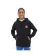Niño con Sudadera de capucha Vans Pizzeria Negra bolsillo