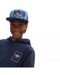 Niño con Sudadera con capucha sin cierre Vans Print Box Azul logo