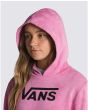 Niña con Hoodie Vans Sky Wash rosa tie dye capucha