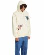 Hombre con Sudadera de capucha Volcom FA Bob Mollema 2 Beige Claro capucha puesta