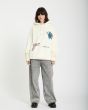 Mujer con Sudadera de capucha Volcom FA Bob Mollema 2 Beige Claro