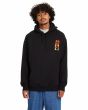 Hombre con Sudadera de capucha Volcom Gonyvaders Negra 