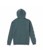 Sudadera con capucha Volcom Iconic Stone Dark Slate para hombre posterior