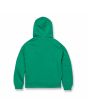Sudadera con capucha Volcom Mountainside verde para niños de 8 a 14 años posterior