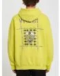 Hombre con sudadera de capucha Volcom Richard French Sayer color lima posterior