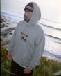 Hombre con sudadera de capucha Volcom Seth Conboy Gris lifestyle