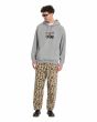 Hombre con sudadera de capucha Volcom Seth Conboy Gris corte amplio