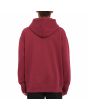 Hombre con Sudadera de capucha Volcom Single Stone Wine posterior