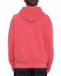 Hombre con Sudadera de capucha Volcom Single Stone Washed Ruby posterior