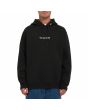 Hombre con Sudadera de capucha Volcom Stone Negra 