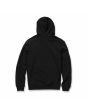Sudadera con capucha Volcom Stone Fleece Negra para hombre posterior