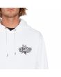 Hombre con Sudadera de capucha Volcom V Entertainment blanca pecho