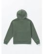 Sudadera con capucha Volcom Boy Workard Verde para niño 8-14 años posterior
