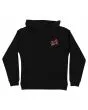 Sudadera con capucha Santa Cruz Godzilla Destroyer Youth Negra para niño 6-14 años frontal