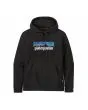 Sudadera con capucha Patagonia P-6 Logo Uprisal Negra Unisex