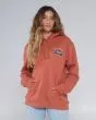 Mujer con sudadera oversize con capucha Salty Crew Baja Days Hoody Sierra