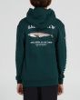 Niño con sudadera de capucha Salty Crew Bruce Boys Hood Fleece Verde