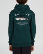 Niño con sudadera de capucha Salty Crew Bruce Boys Hood Fleece Verde