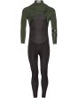 Neopreno Hurley Advantage Plus 3/2 mm Fullsuit verde para hombre frontal