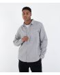 Hombre con camisa de franela Hurley Axe Flannel Gris