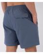 Hombre con Bañador Hurley Volley Flex Low Tide 17in Gris lateral