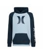 Sudadera con capucha Hurley Natural Icon Crystal Htr para niños 6-14+ años