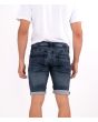 Hombre con pantalón vaquero corto Hurley Cyrus Oceancare Denim Shorts posterior