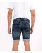 Hombre con pantalón vaquero corto Hurley Cyrus Oceancare Denim Shorts posterior