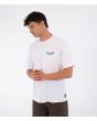 Hombre con Camiseta Hurley ETAM Black Panther blanca frontal