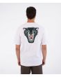 Hombre con Camiseta Hurley ETAM Black Panther blanca