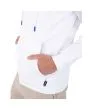 Hombre con Sudadera de capucha y cremallera Hurley Kai Lenny Blanca izquierda