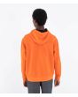 Hombre con sudadera de capucha Hurley Hawaii Naranja posterior