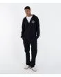 Hombre con sudadera de capucha y cremallera Hurley Sider Negra ajuste regular