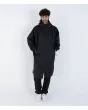 Hombre con Chubasquero largo tipo poncho cambiador Hurley Ice Poncho Sherpa negro
