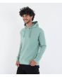 Hombre sudadera de capucha Hurley Low Tide Turquesa lateral