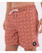 Hombre con boardshort de cintura elástica Hurley Volley Icon 17 Nectarine  