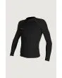Chaquetilla de neopreno O'Neill Hyperfreak 1.5mm negra para hombre frontal